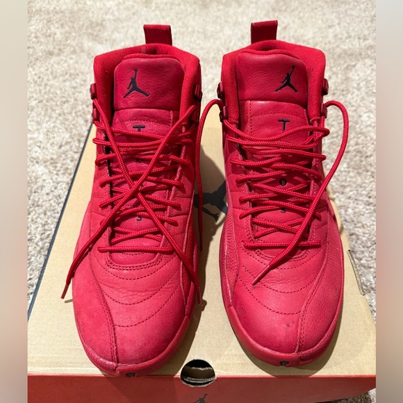 Nike Other - Nike Air Jordan 12 Retro ~ Gym Red Size 12